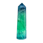 Natural rainbow Fluorite Wand